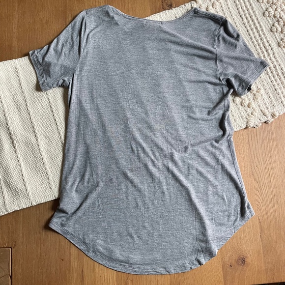 Grey Old Navy Espresso Then Prosecco Graphic Tee - Picture 4 of 11